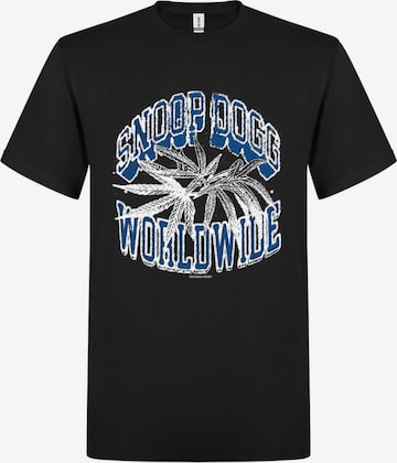 T-Shirt 'Snoop Dogg Worldwide' Rockshirts en noir : devant