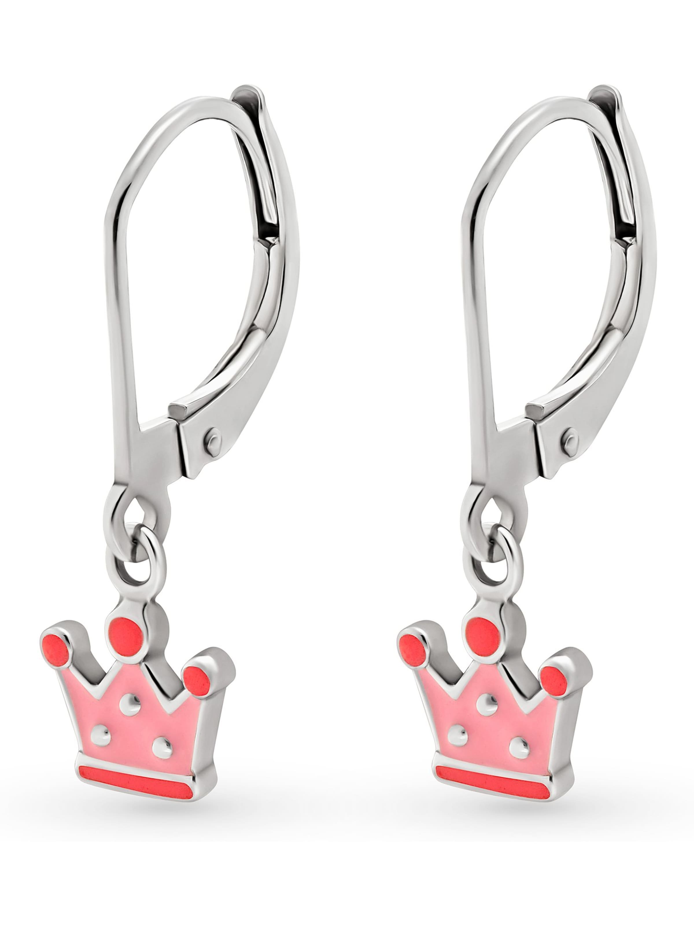 FAVS Earrings in Silver: front