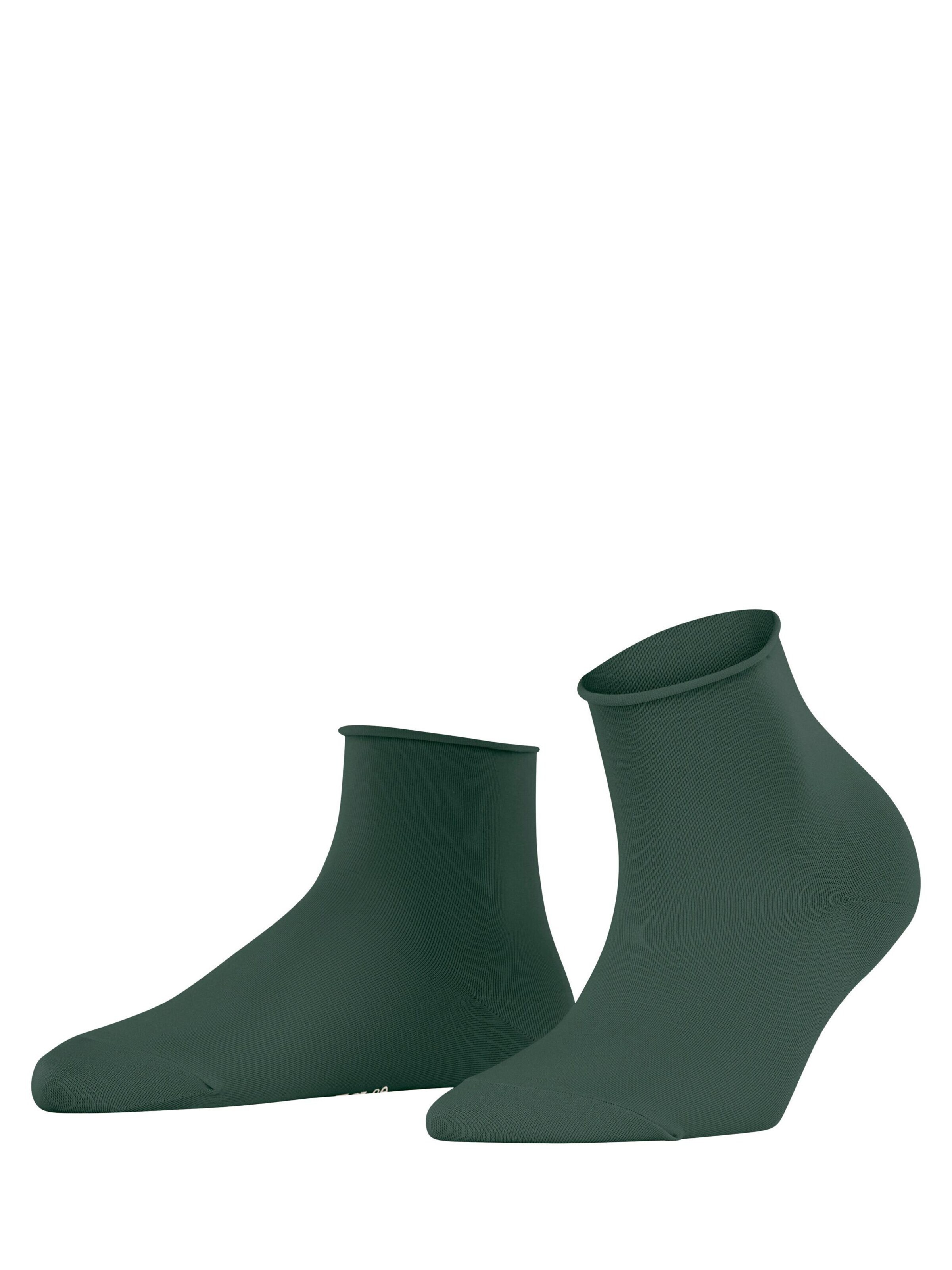 FALKE Socken 'Cotton Touch'‌‌‌‌‌‌‌ in Grün: Vorderseite
