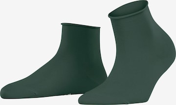 FALKE Socken 'Cotton Touch' in Grün: Vorderseite