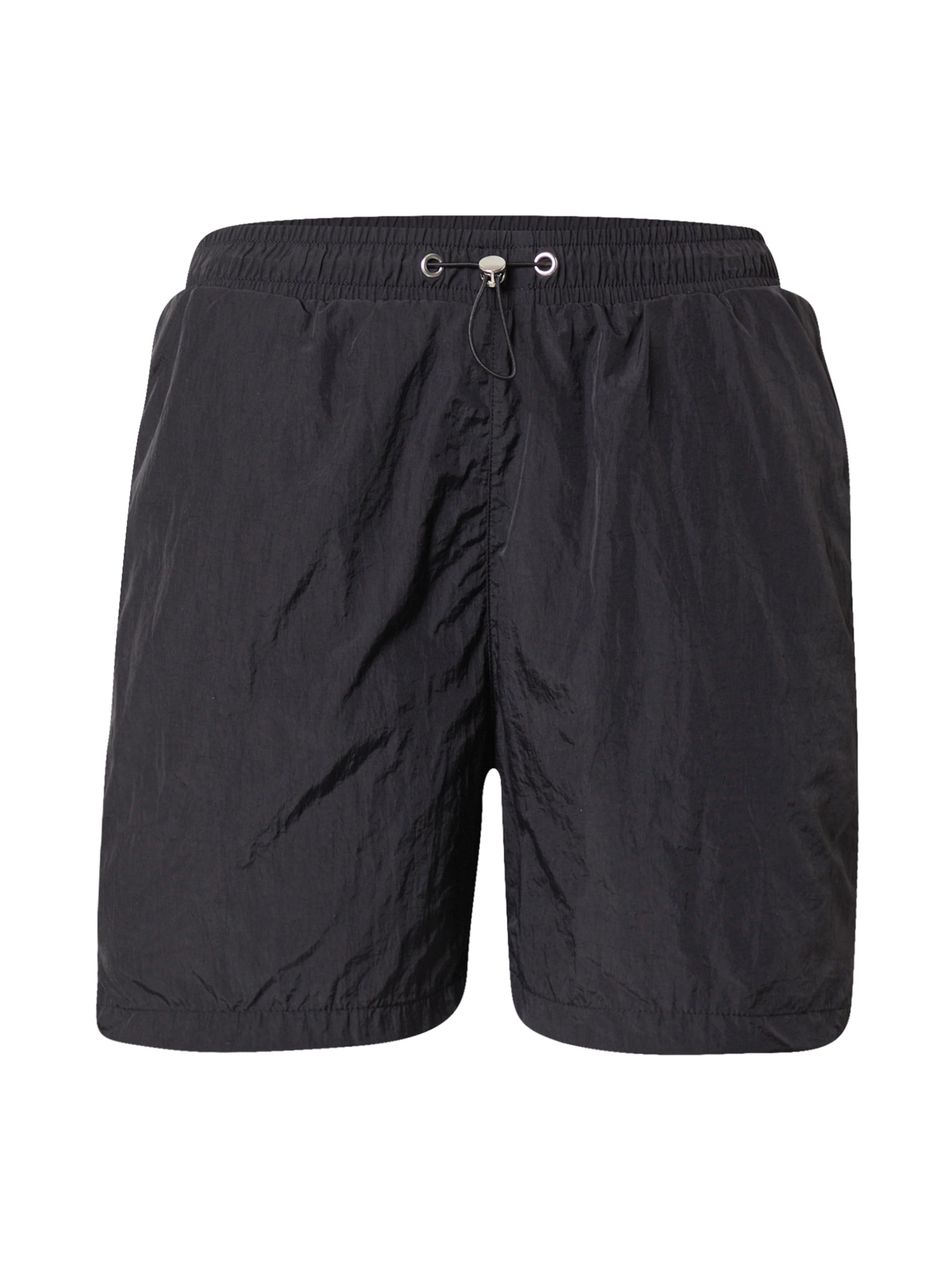 Urban Classics Normální Kalhoty – černá: přední strana