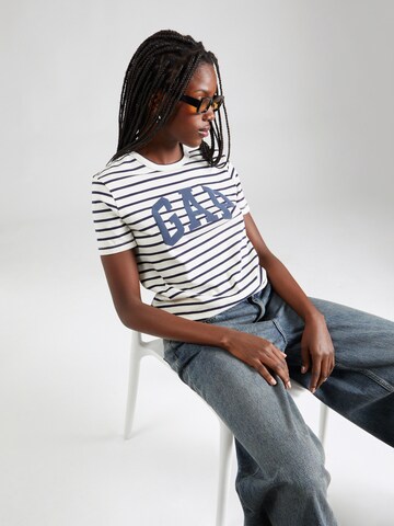 GAP Shirt 'NOVELTY' in Blauw: voorkant