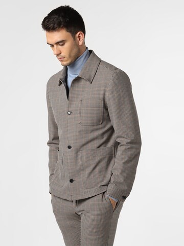 Finshley & Harding Comfort fit Suit Jacket ' Simon ' in Beige: front