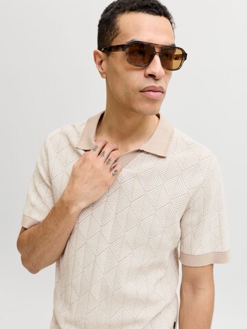 Jack & Jones Premium Sweater 'JPRBLublake' in Beige