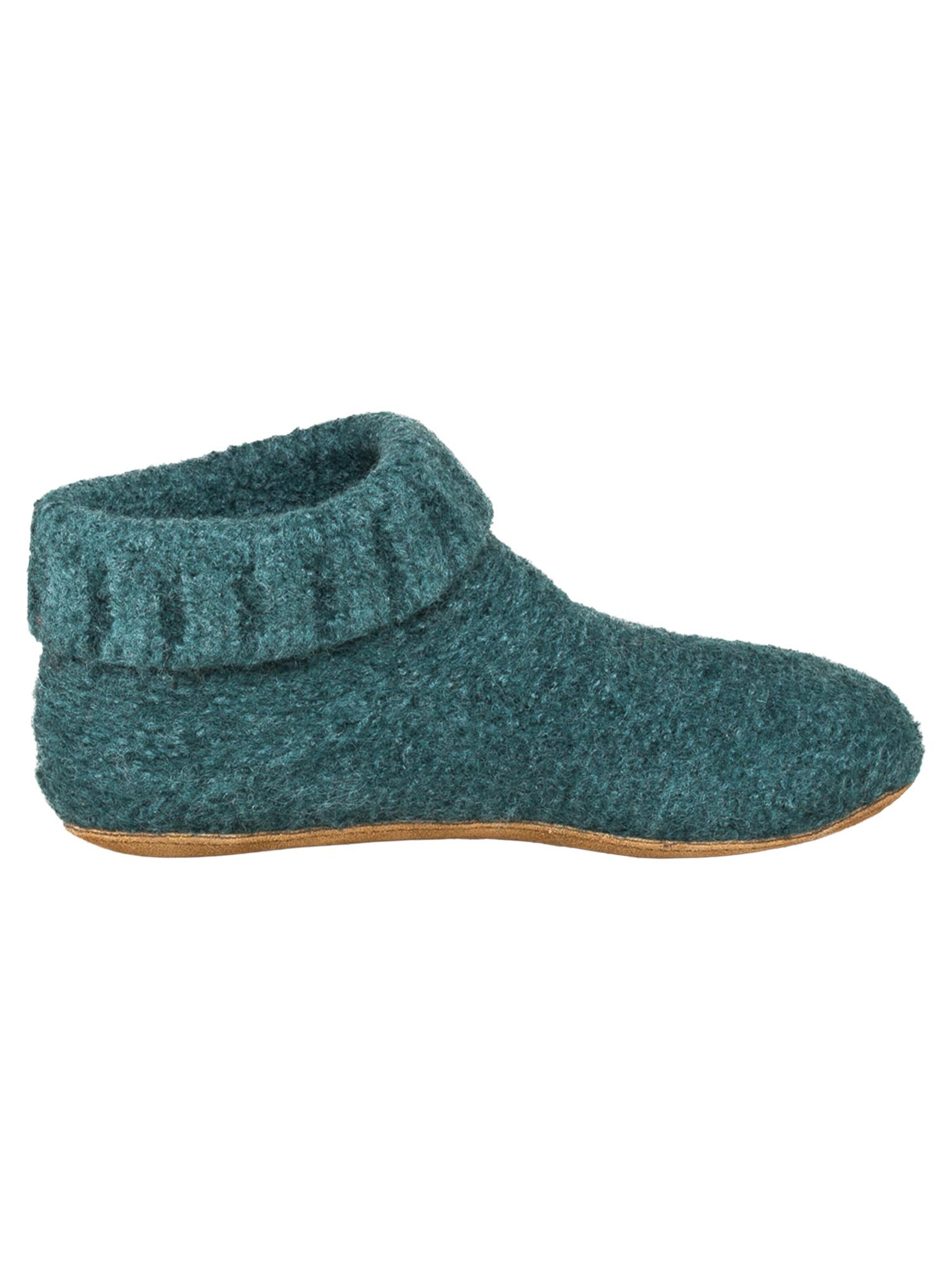 Gottstein Mule 'Knit Boot' in Green