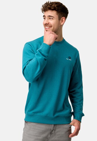 INDICODE JEANS Sweatshirt 'Julius' in Blue