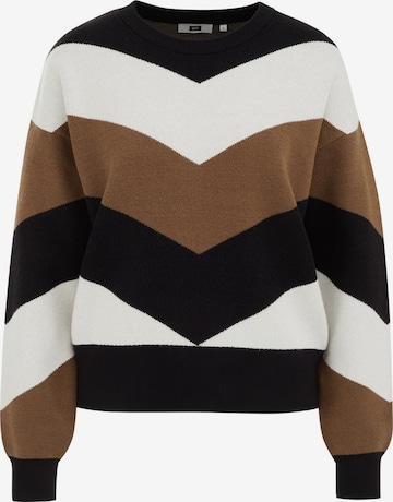 juoda WE Fashion Megztinis: priekis