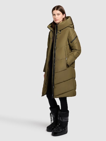 Manteau d’hiver 'Jange-YM' khujo en vert