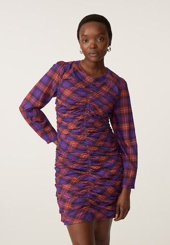 Fabienne Chapot Jurk in Lila: voorkant