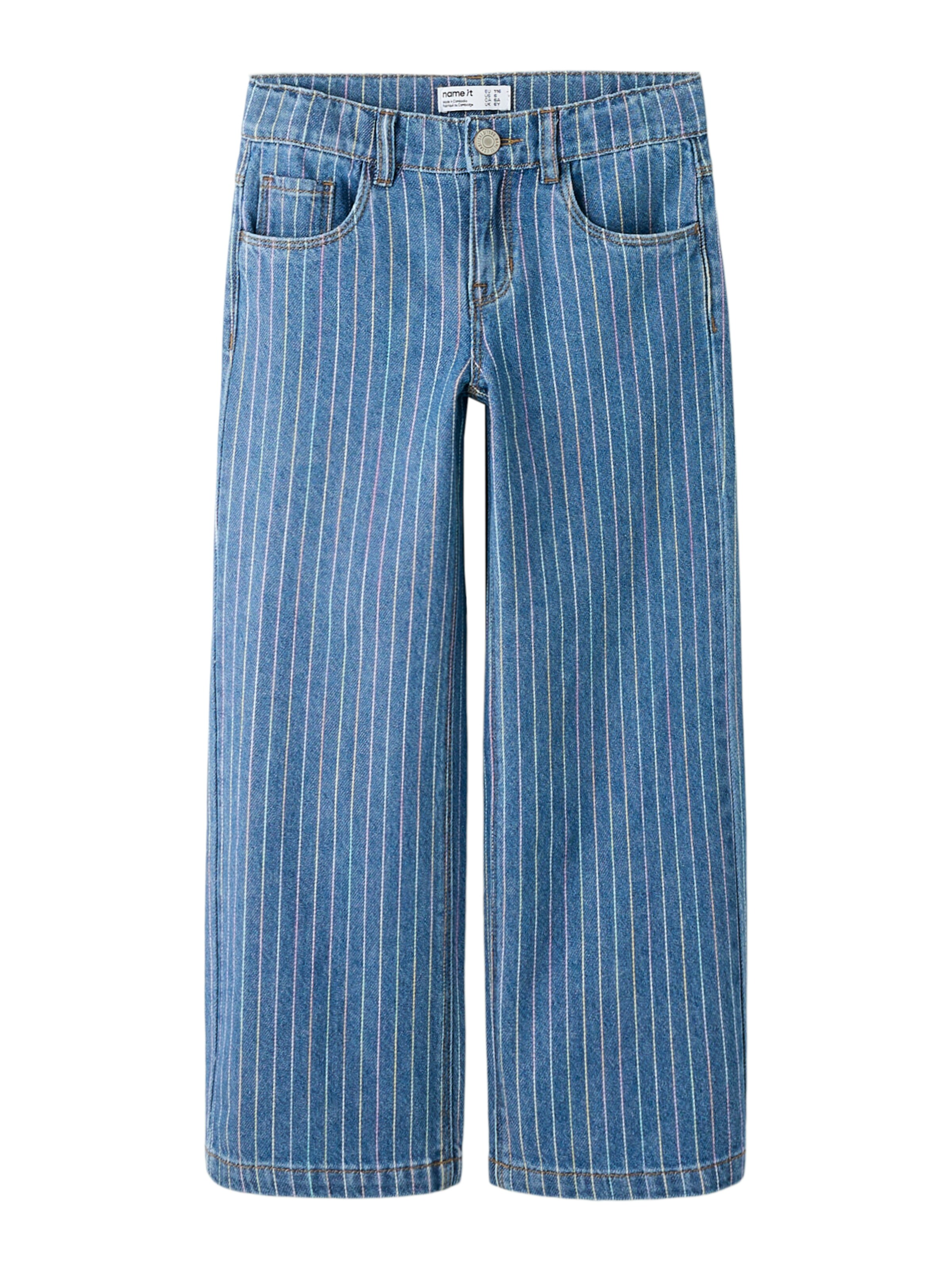 NAME IT - Pierna ancha Vaquero 'NMFROSE' en azul: frente