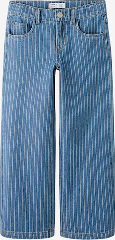 NAME IT Wide Leg Farkut 'NMFRose' värissä sininen: etupuoli