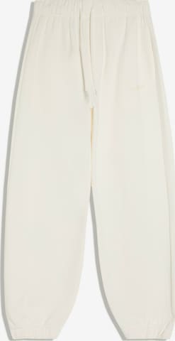 Tapered Pantaloni di Bershka in bianco: frontale