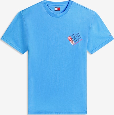 Tommy Jeans Paita värissä taivaansininen / punainen / musta / valkoinen, Tuotenäkymä