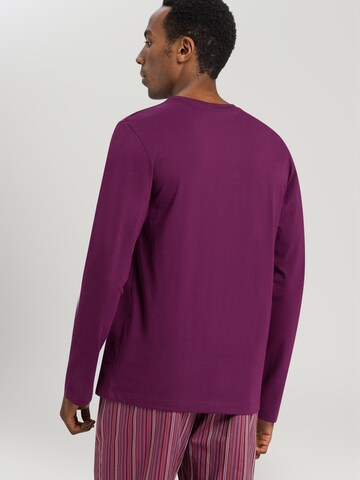 Hanro Shirt ' Living ' in Purple