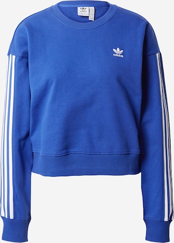 Bluză de molton 'Adicolor Classics' de la ADIDAS ORIGINALS pe albastru: față