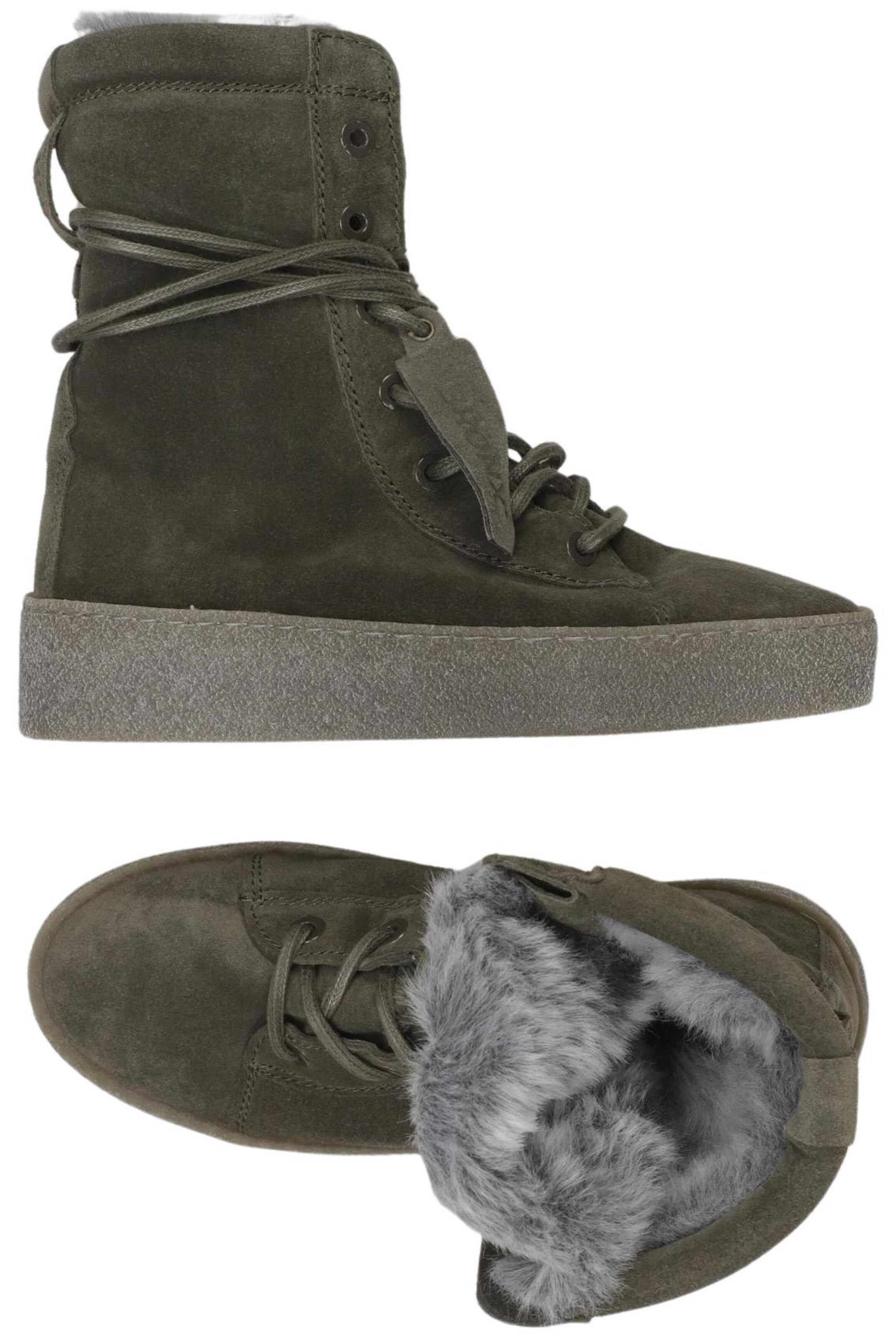 BRONX Dress Boots in 37 in Green: front