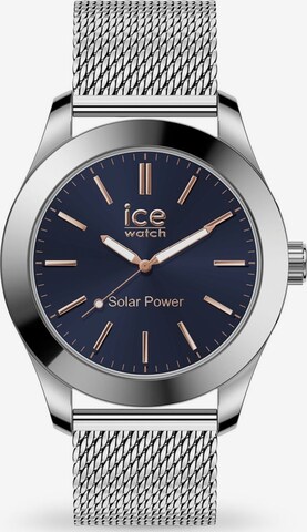 Montre à affichage analogique Ice-Watch en argent : devant