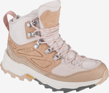 JACK WOLFSKIN Boots 'Jack Wolfskin Cyrox Texapore Mid W' in Beige: Vorderseite