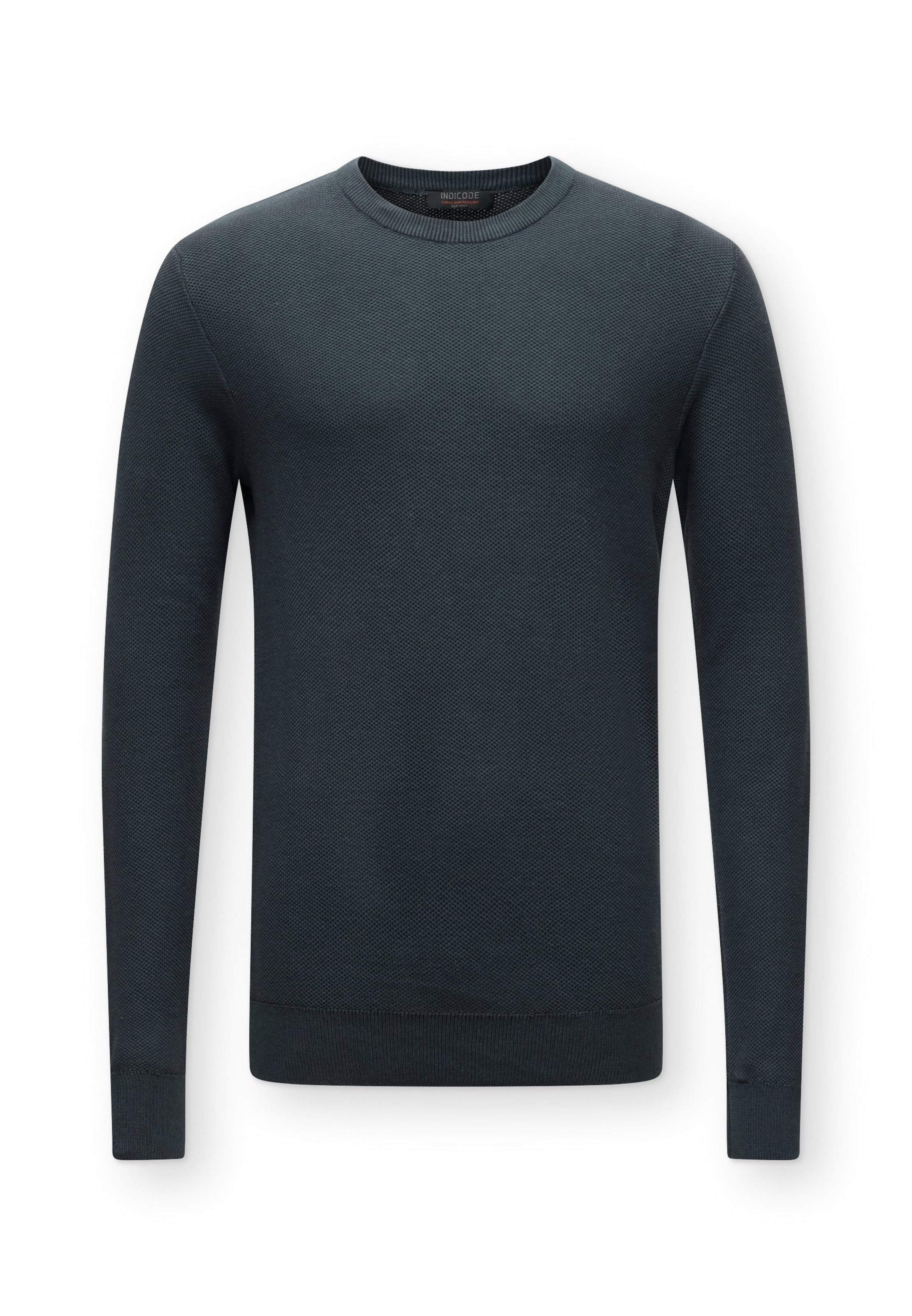 INDICODE JEANS Sweater 'Jexmon' in Green: front