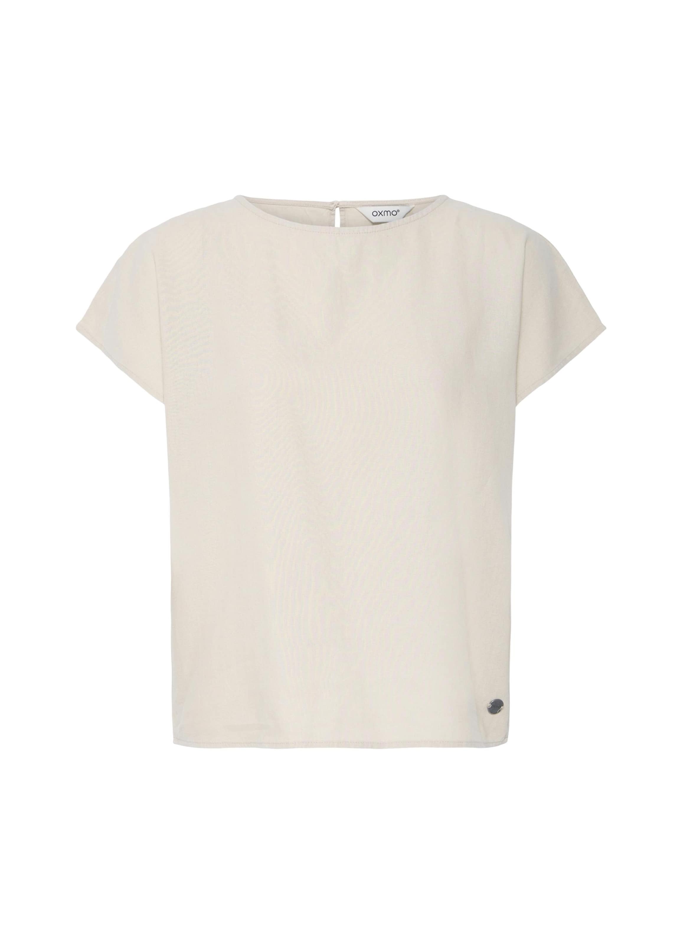 Oxmo Blouse ' OXArnora ' in Beige: front