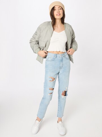 Nasty Gal Regular Jeans in Blauw