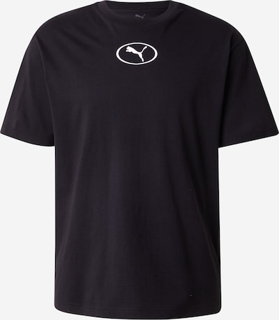 PUMA Toiminnallinen paita värissä musta / valkoinen, Tuotenäkymä