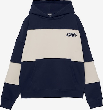 Pull&Bear Collegepaita 'STWD COMMUNITY EAST' värissä sininen: etupuoli