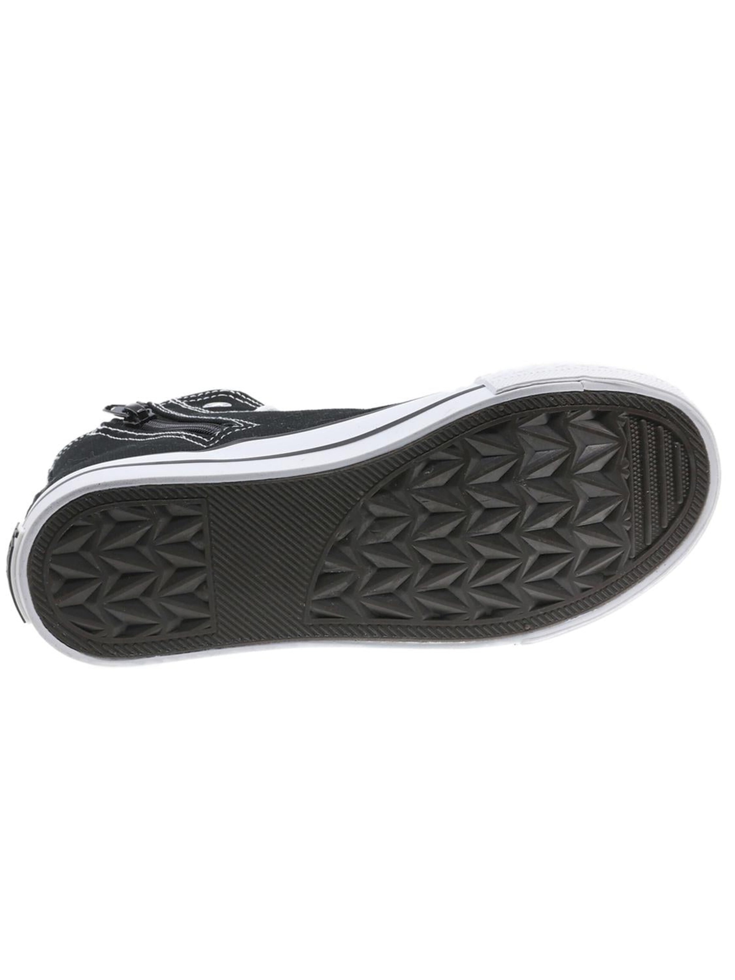 Beppi Sneakers 'Canvas Boot' in Black