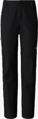 THE NORTH FACE Normální Outdoorové kalhoty – černá: přední strana