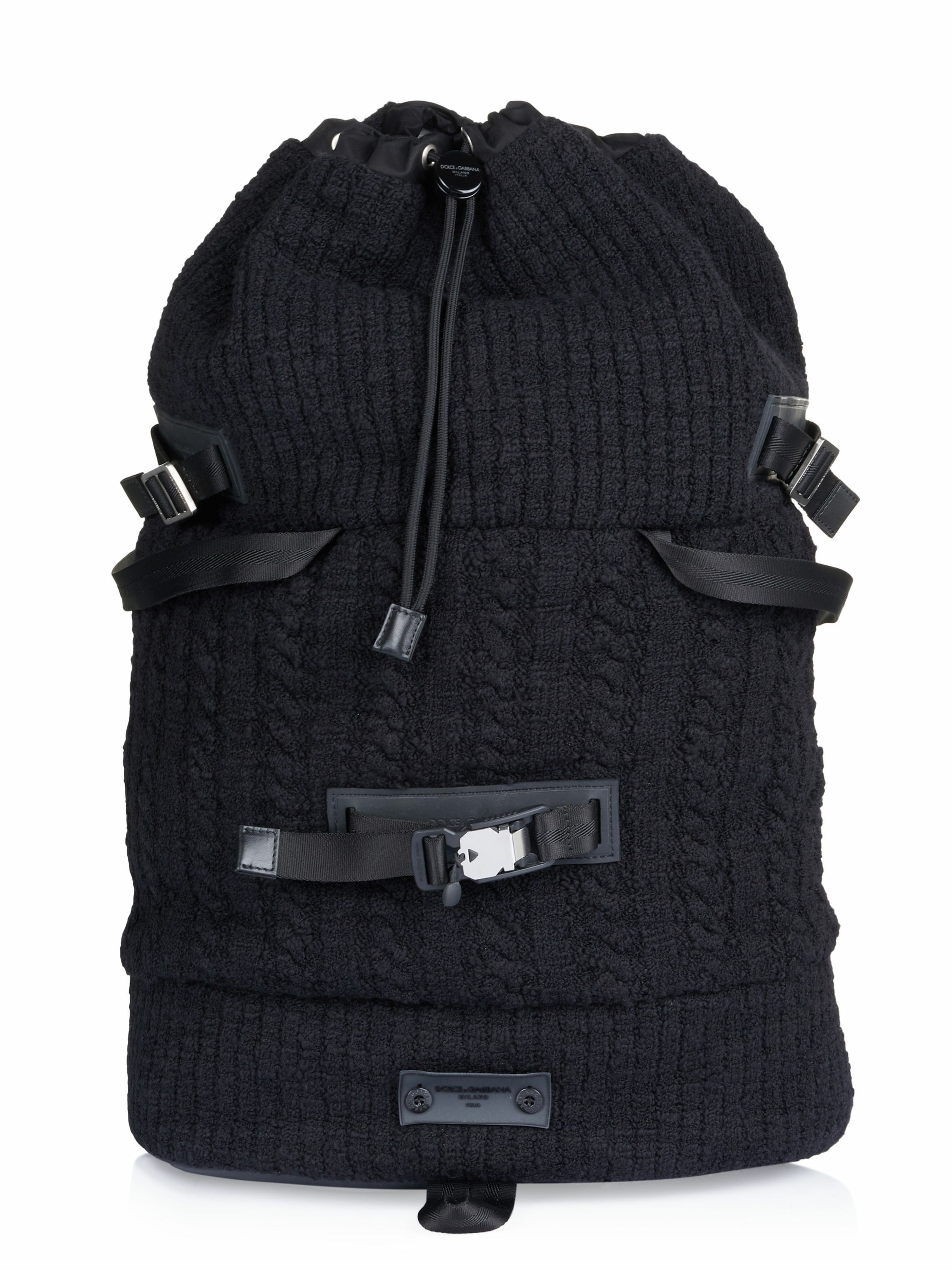 DOLCE & GABBANA Rucksack in Schwarz: Vorderseite