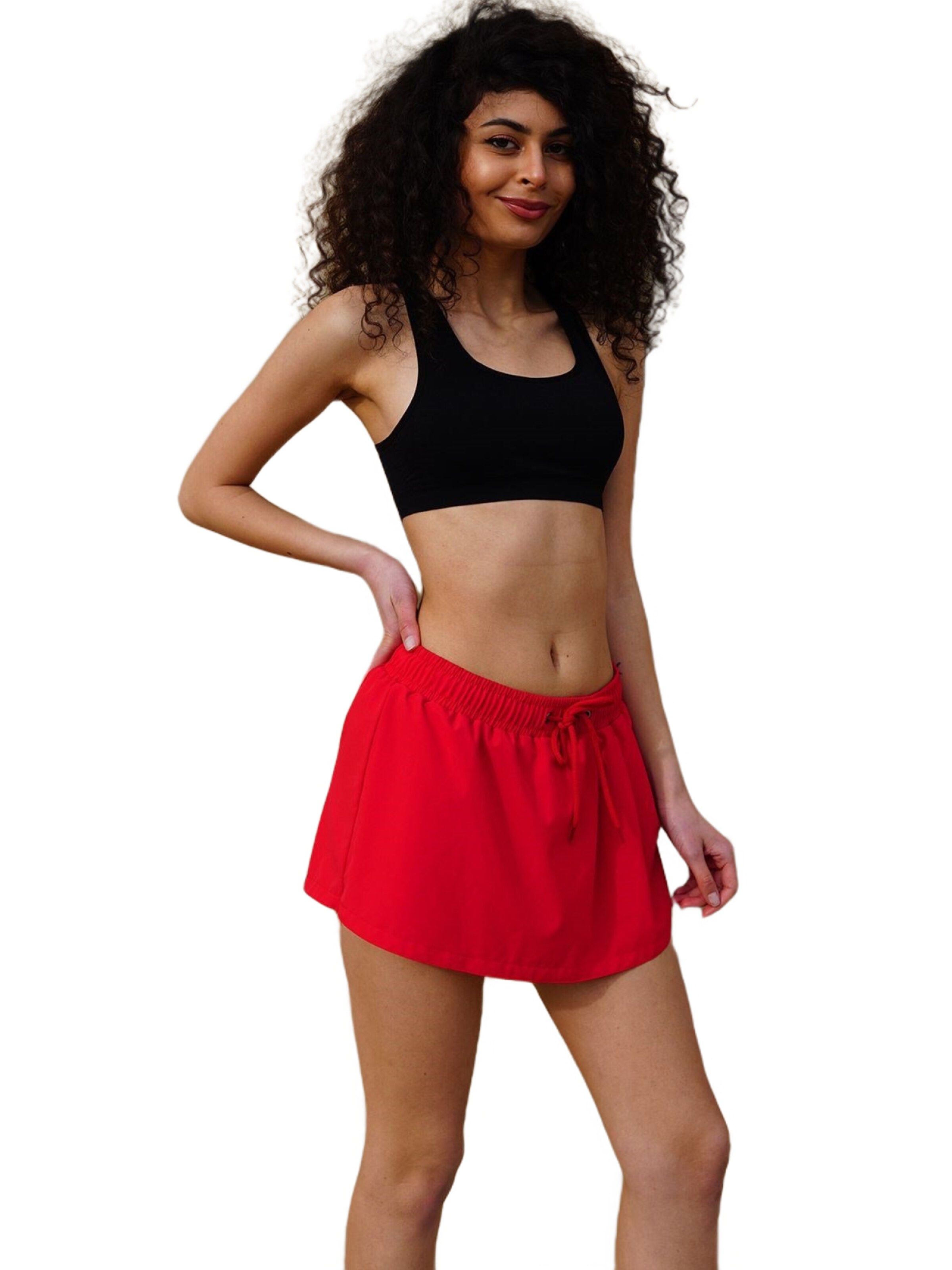 C&City Regular Trousers in Red: front