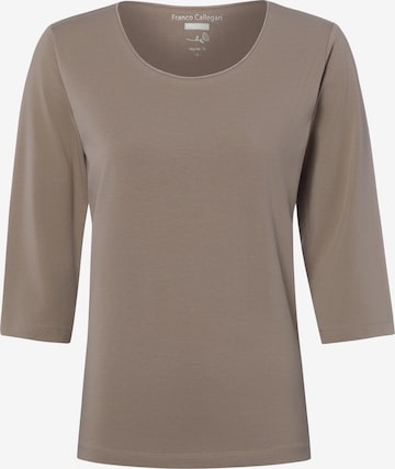Franco Callegari Shirt in Brown: front