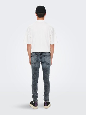 Only & Sons Skinny Jeans in Zwart