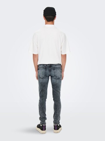 Only & Sons Skinny Jeans in Schwarz