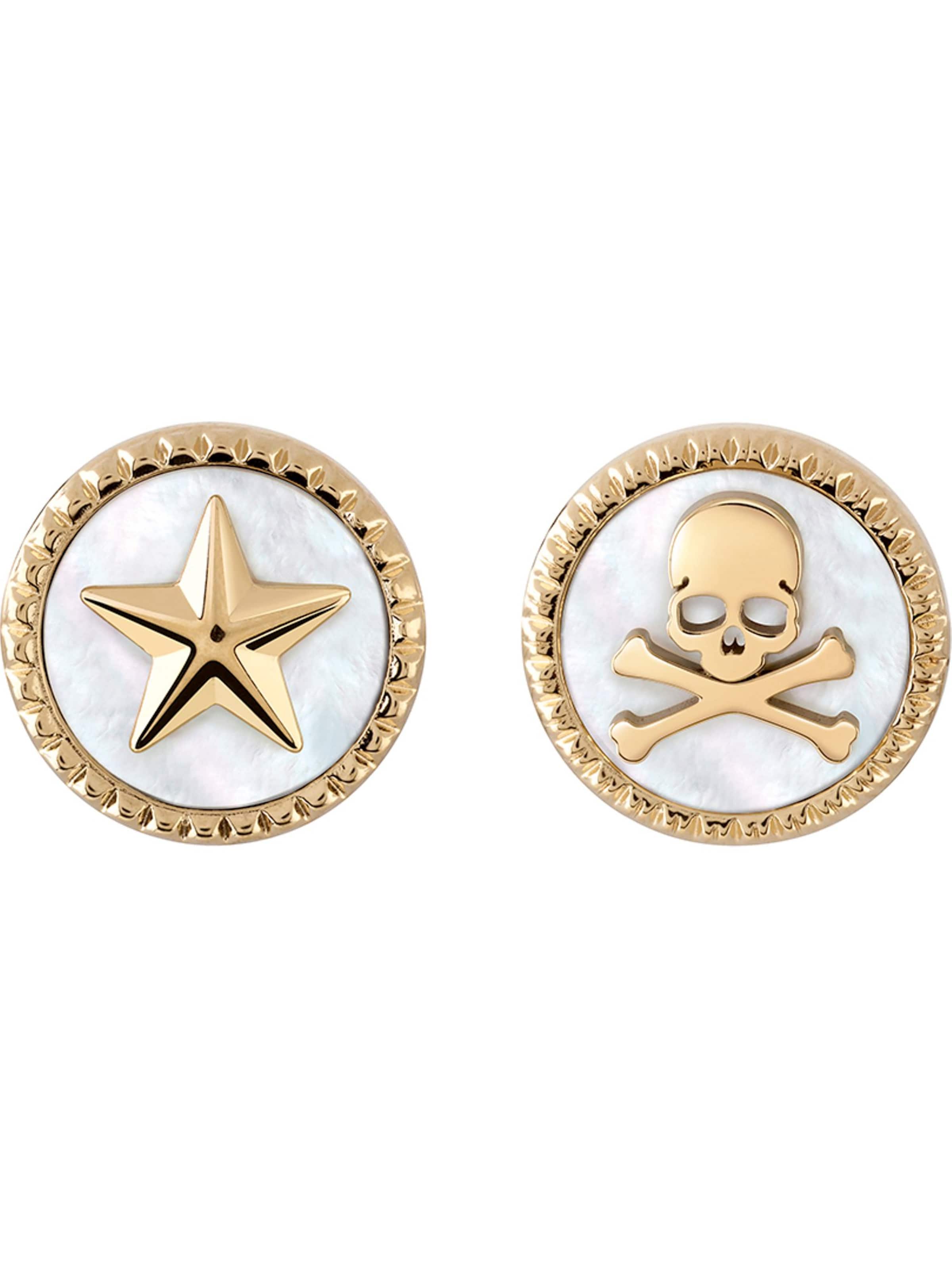 Philipp Plein Øreringe i guld: forside