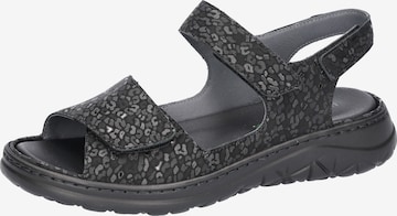 WALDLÄUFER Sandals in Black: front