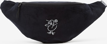 Cleptomanicx Gürteltasche 'Sketched Gull' in Blau: Vorderseite