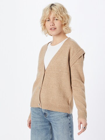 Cardigan s.Oliver BLACK LABEL en marron : devant