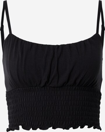 HOLLISTER - Top en negro: frente