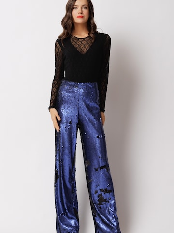 Couture de Marie Blouse body 'Élodie' in Zwart