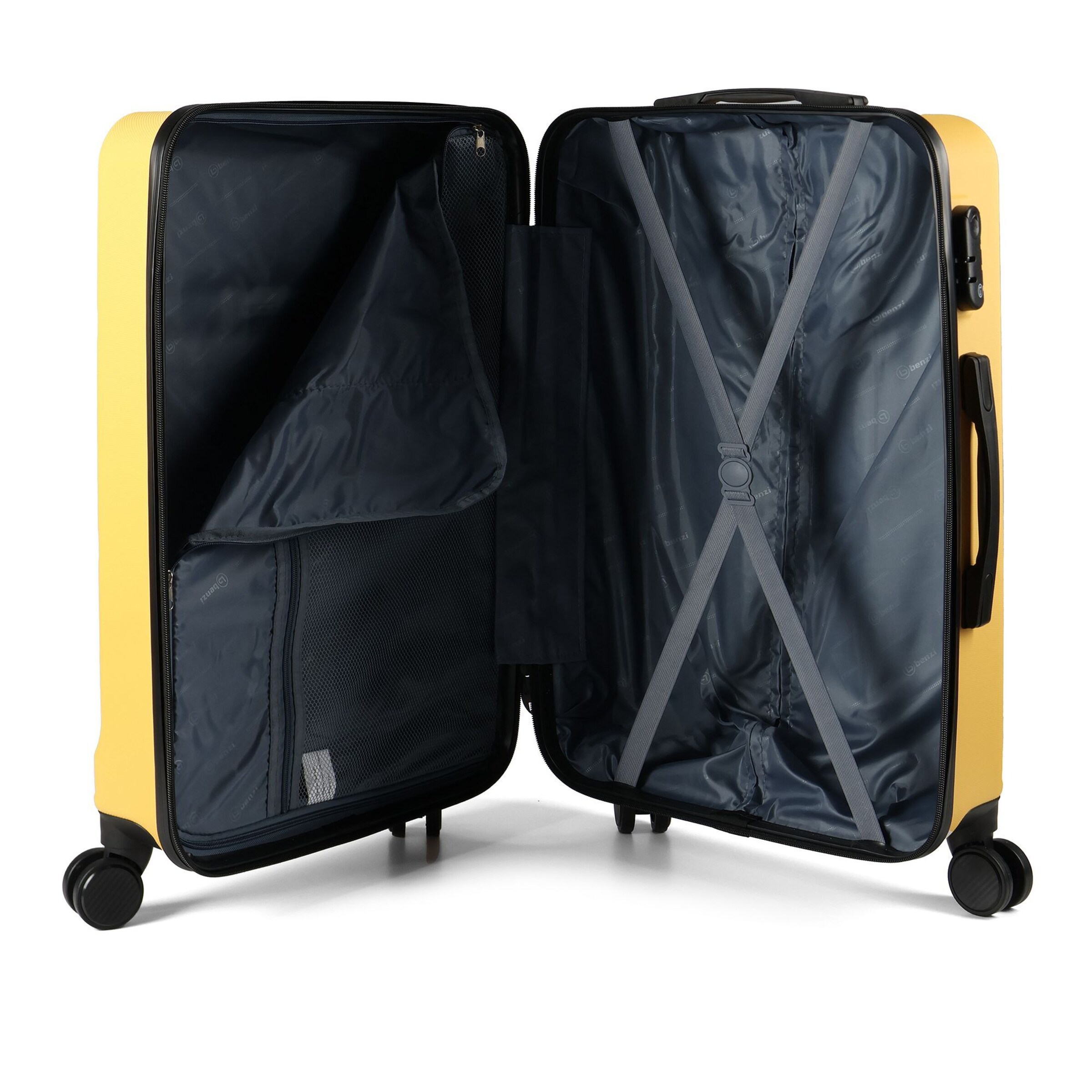 Benzi Suitcase set in Yellow