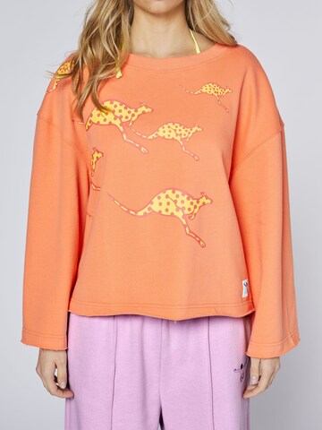 CHIEMSEE Sweatshirt in Orange