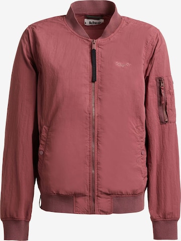 khujo - Casaco meia-estação 'Denz' em rosa: frente