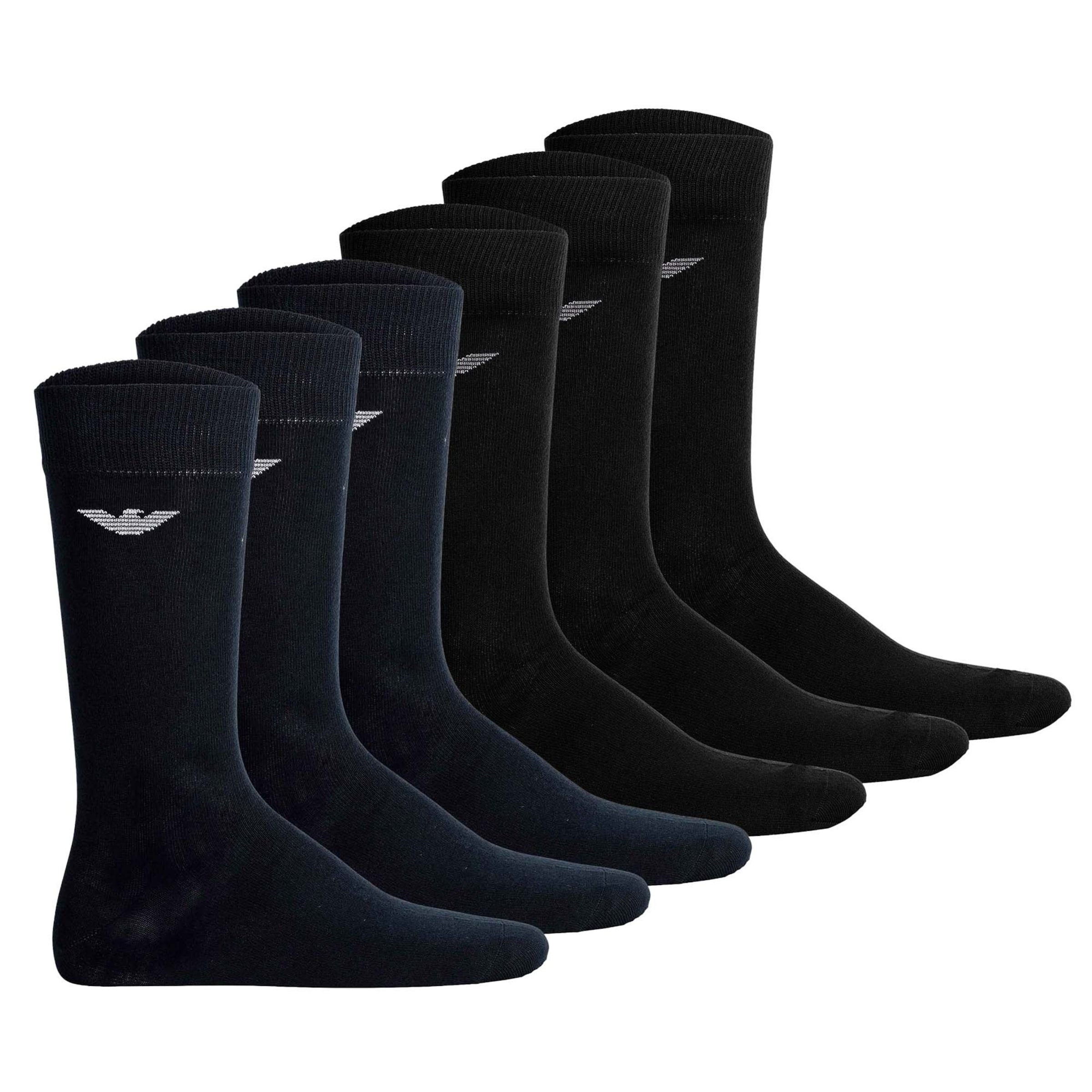 Emporio Armani Sokker i sort: forside