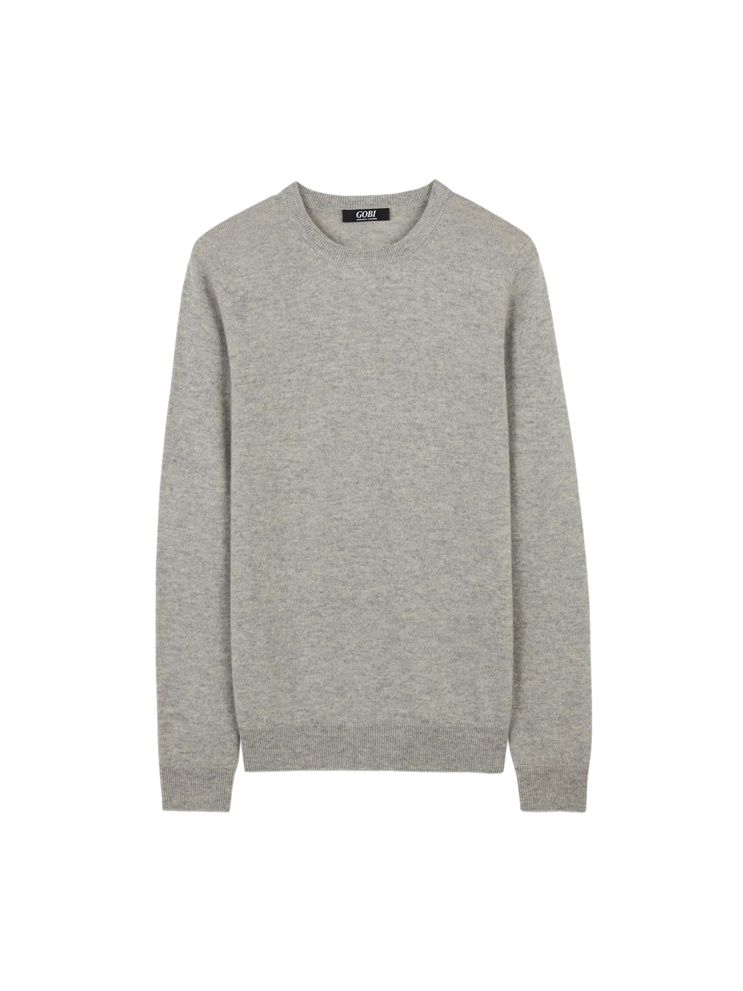 GOBI Cashmere - Jersey 'Women's Essential Cashmere Crewneck Sweater' en azul: frente