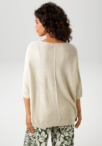 Aniston CASUAL Pullover in Beige
