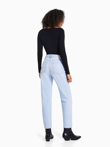 Bershka Regular Jeans in Blau