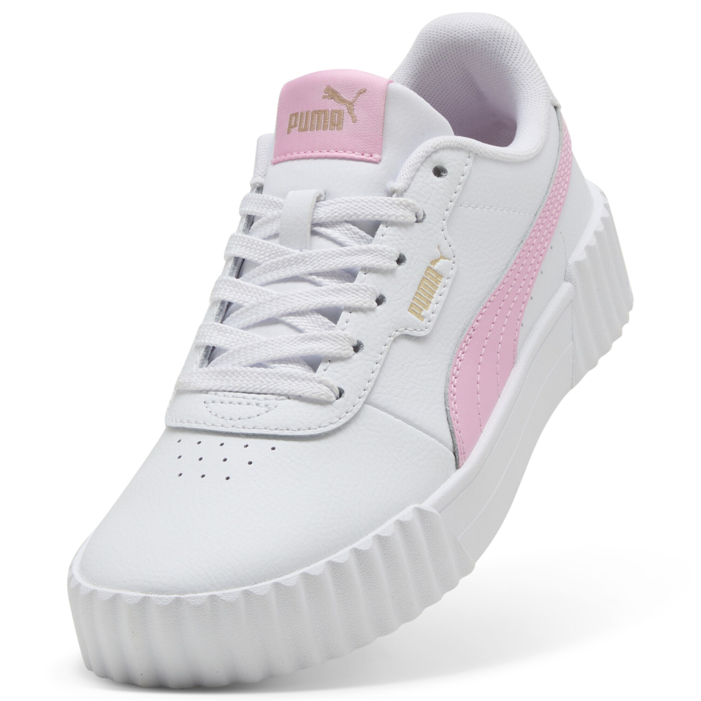 PUMA Platform trainers in White
