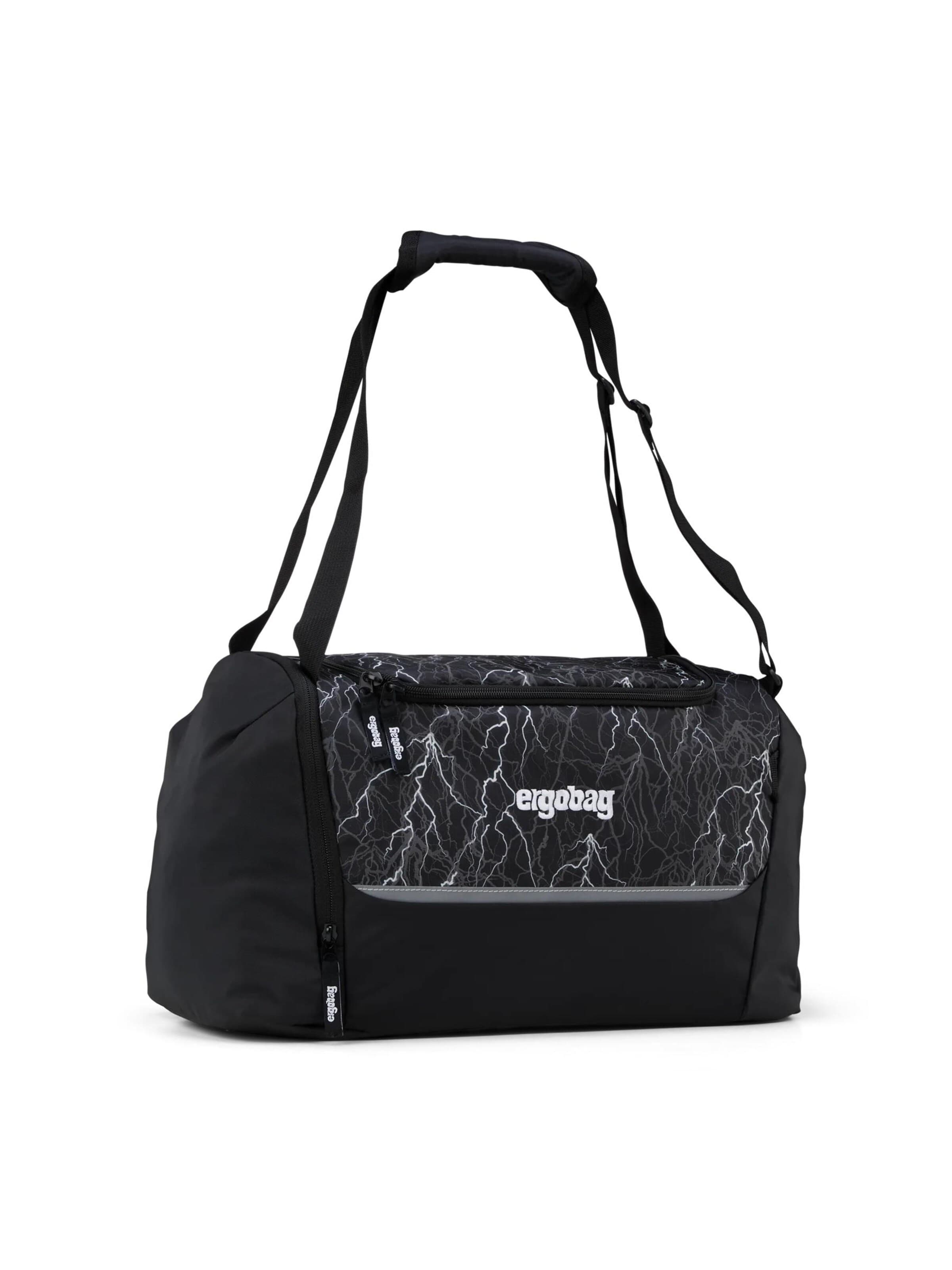 ergobag Athletic Gym Bag 'Sporttasche Sporttasche' in Black: front