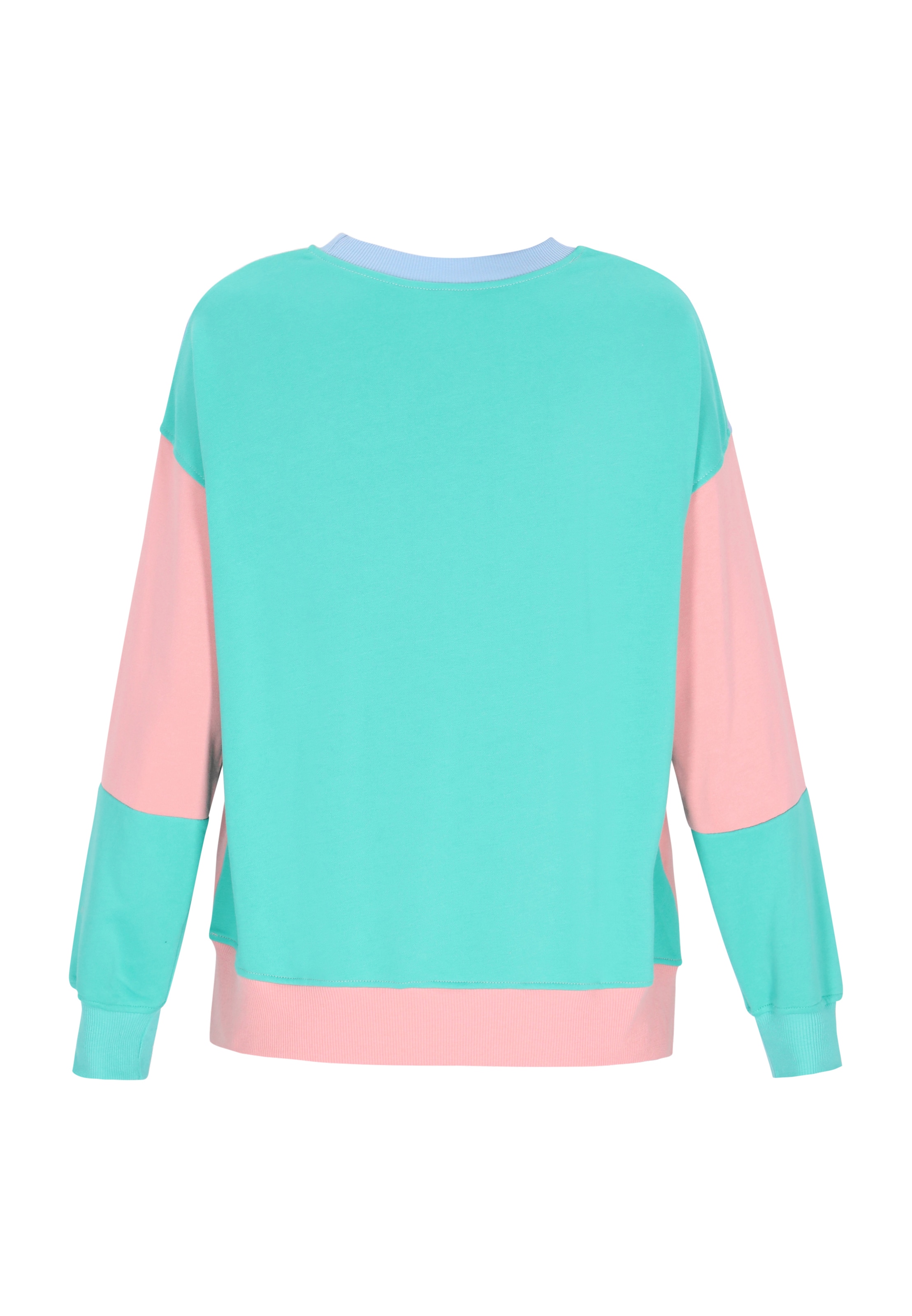 swirly Sweatshirt in Roze